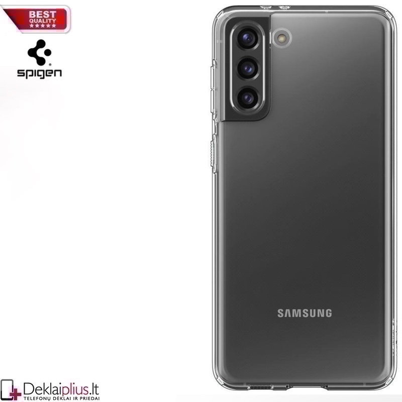 Spigen Liquid Crystal dėklas - permatomas (Samsung S21 Plus) Spigen Liquid Crystal dėklas - permatomas (Samsung S21 Plus)